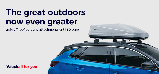 20% off roof bars and attachments until 30 June